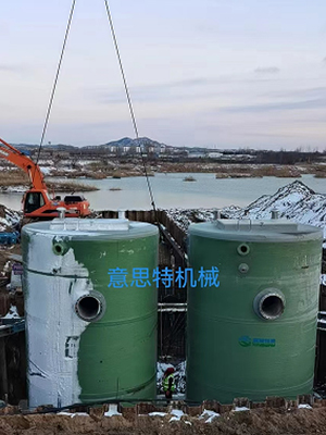 煙臺市內夾河水體...